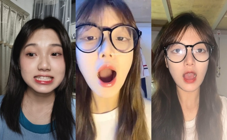 恋物癖定制 – 清纯在校大学生反差感2人口腔特写[21V-1.23G]插图