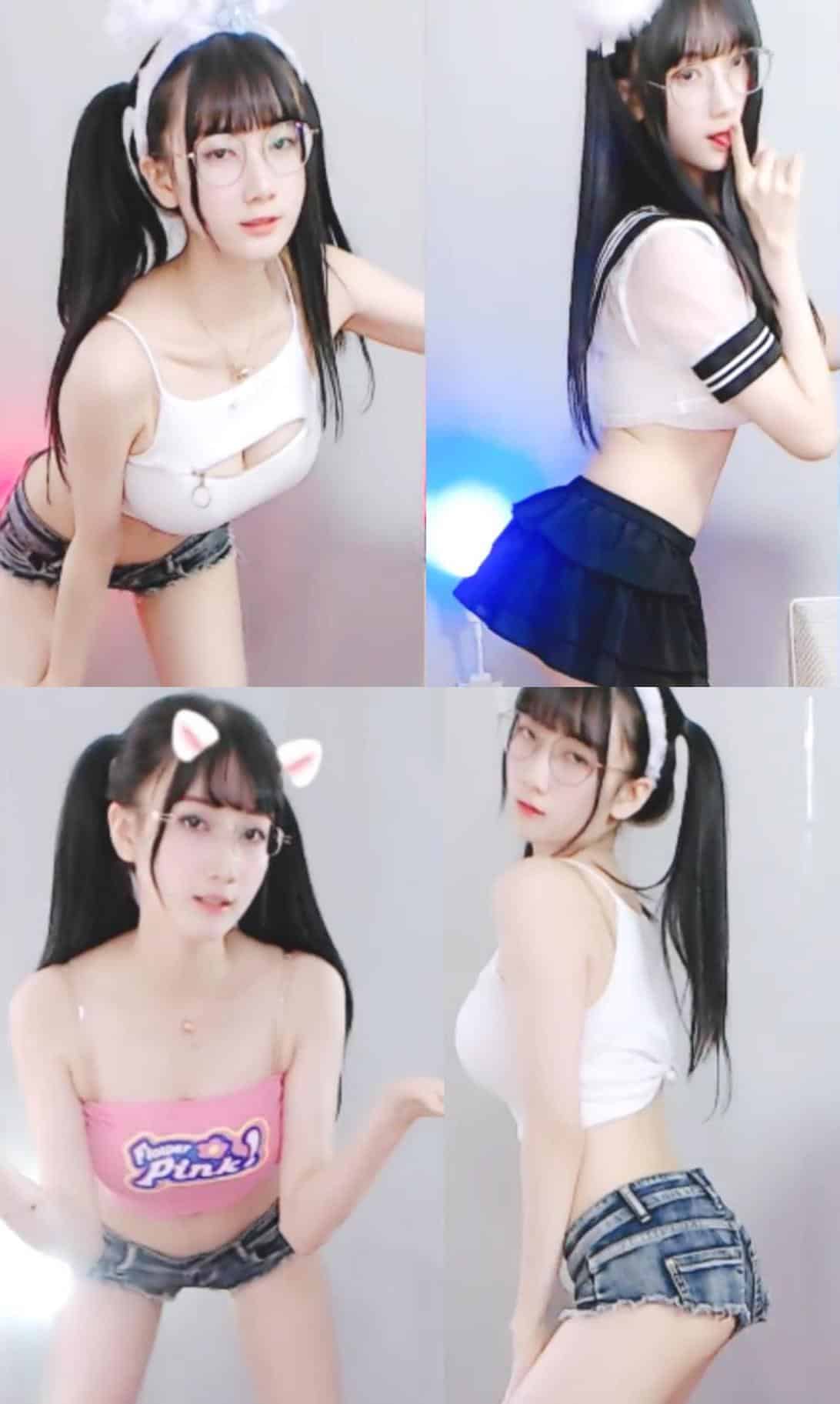 斗鱼嫩妹主播【lv茶妹妹i】 跳舞视频精选[45V-4.6G]插图