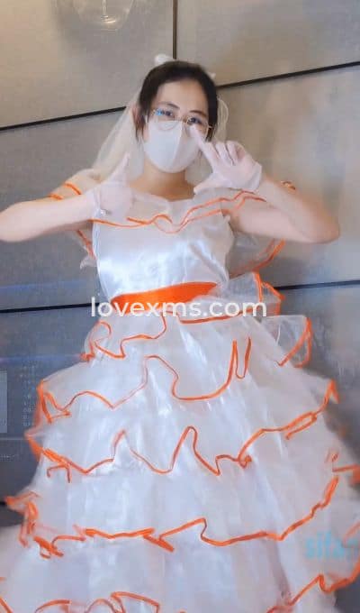 快手抖音微博网红[Anaimiya]Naimi奶咪爆火婚纱T衣舞[9V-615M]