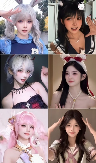 超能 AI网红美女万象合集抖音风L舞对比[230V-1.6G]