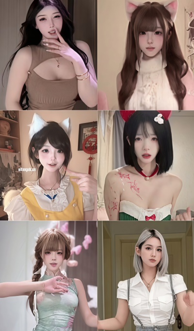 AI原创大神高能制作 万象网红抖音风L舞对比大合集四弹[430V-2.5G]