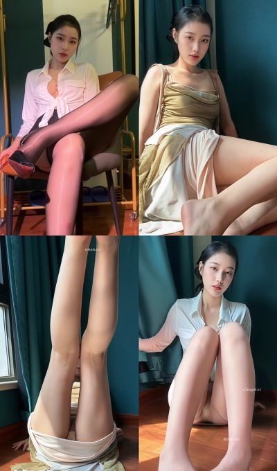 抖音 圈圈吖 百万粉丝骆驼趾开腿姿势[3V-657.4M]